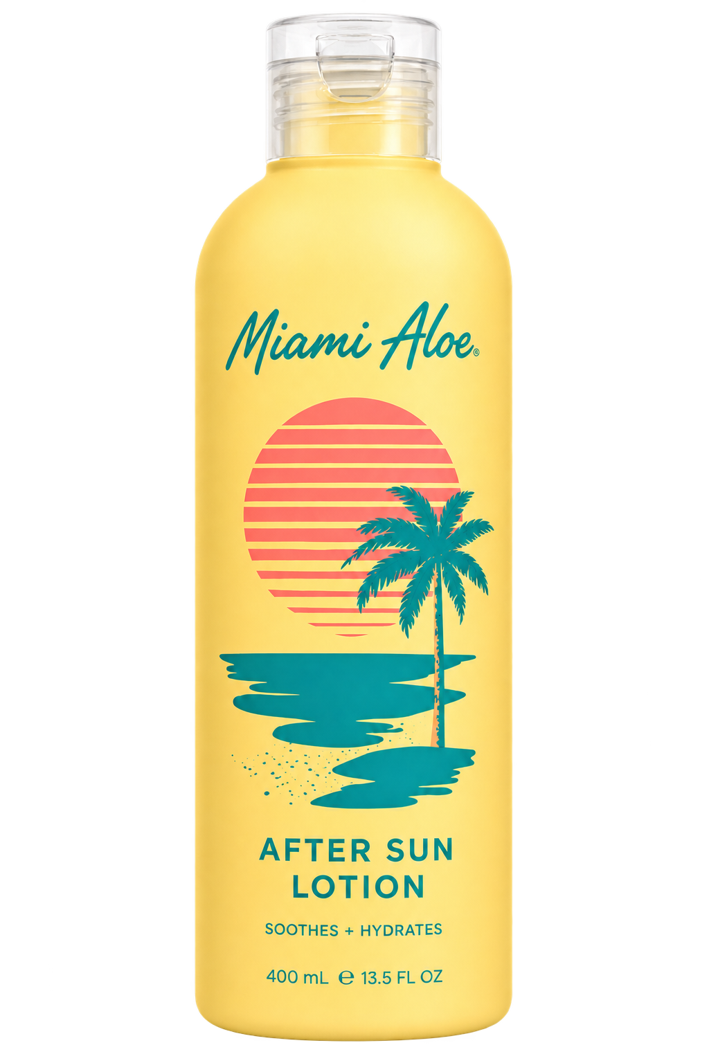 Miami Aloe After-Sun Lotion bottle, 13.5 ounces